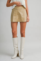 LUCY COTTON TWILL SKORT
