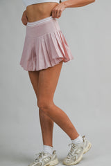 PERSIS  PLEATED WRAP SKORT