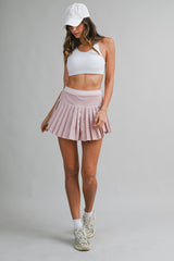 PERSIS  PLEATED WRAP SKORT