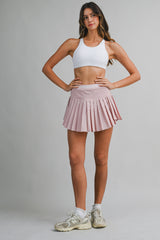 PERSIS  PLEATED WRAP SKORT