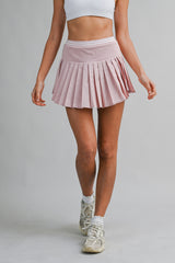 PERSIS  PLEATED WRAP SKORT