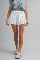 PERSIS  PLEATED WRAP SKORT