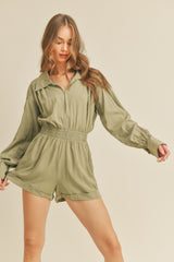 CHIARA DRES SHIRT LIKE ROMPER