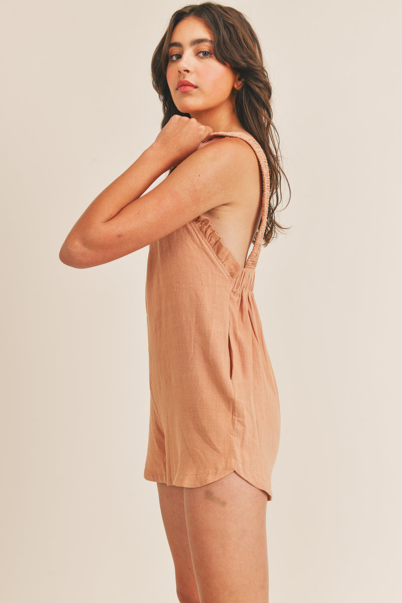 EVANGELINE RUFFLE ROMPER