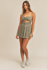 SOLANA TUBE TOP ROMPER