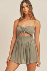 SOLANA TUBE TOP ROMPER