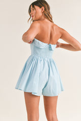 EMERSON HOLLY SOLID BACK ROMPER