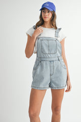 DIANTHA SQUARE NECK OVERALLS