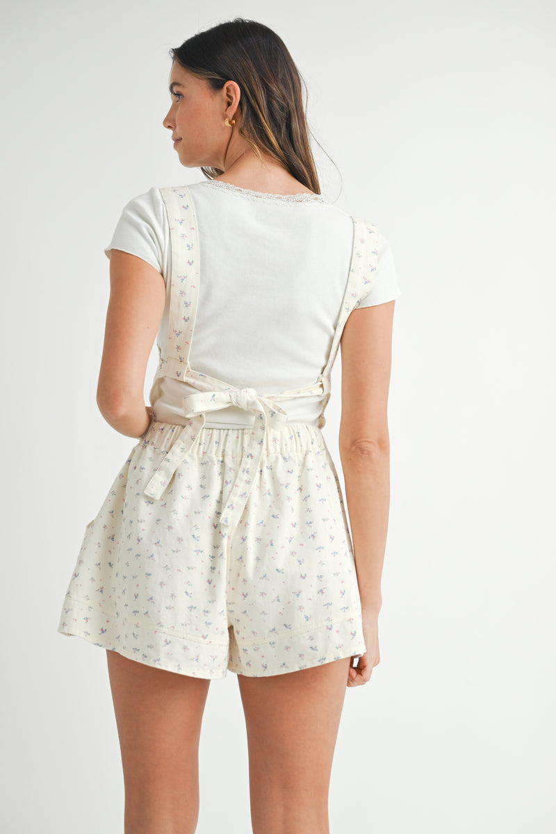 HALEN OVERALL ROMPER WITH BACK TIE