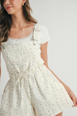 HALEN OVERALL ROMPER WITH BACK TIE