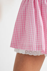 EVELYN TIE STRAP CORSET ROMPER