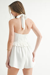 PRIMROSE SCUBA TERRY HALTER ROMPER