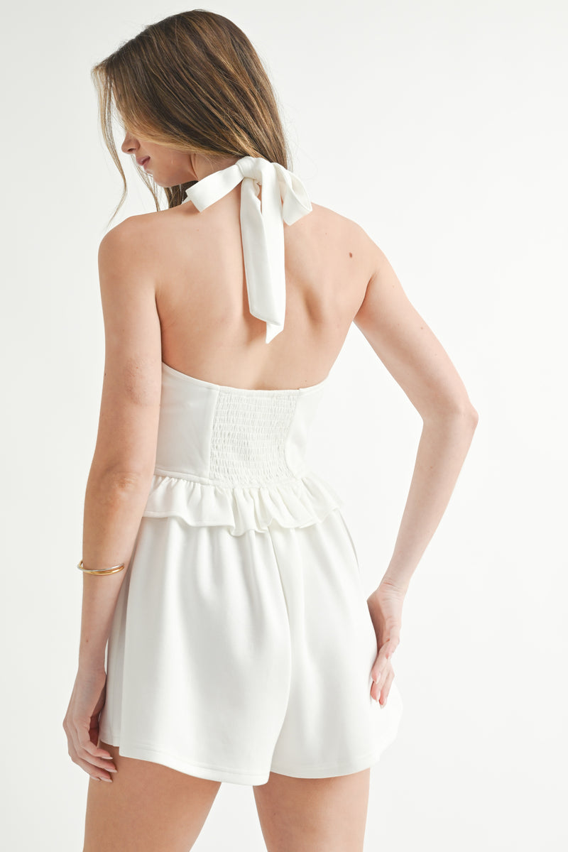 PRIMROSE SCUBA TERRY HALTER ROMPER