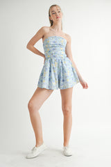 BRIGHTON TUBE OPEN BACK ROMPER