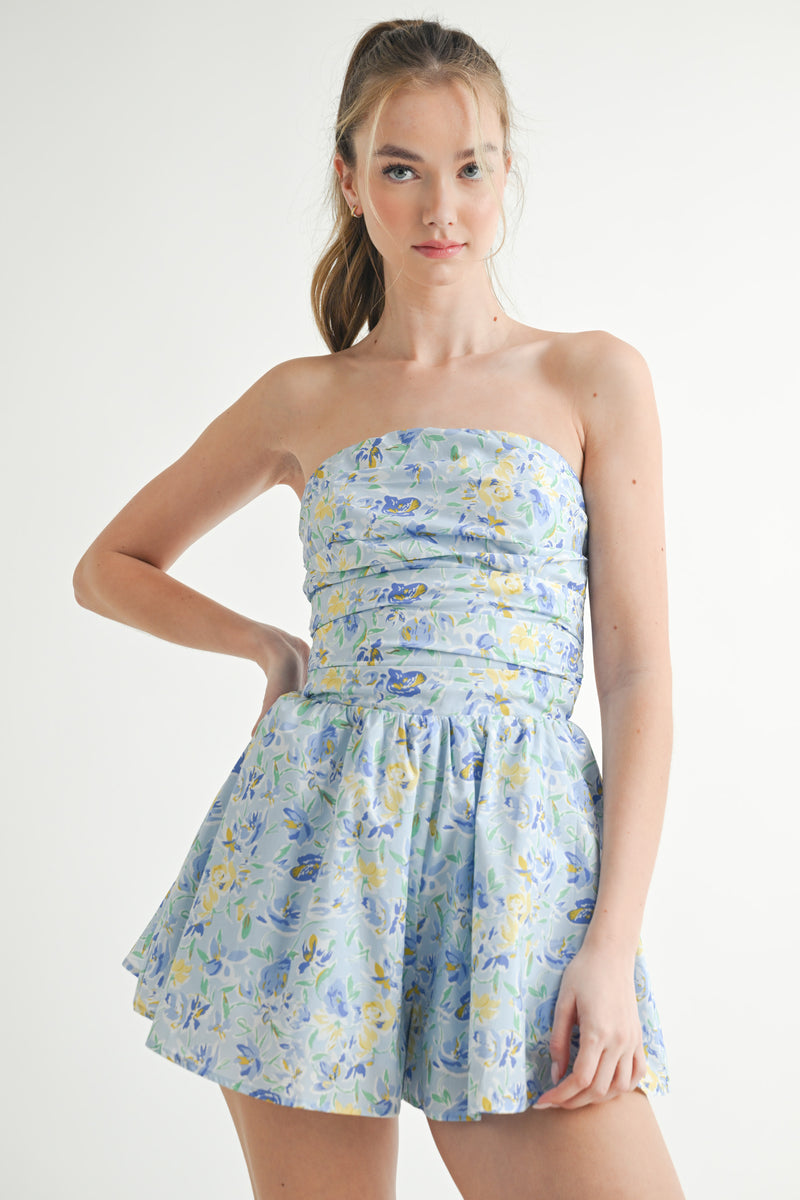 BRIGHTON TUBE OPEN BACK ROMPER