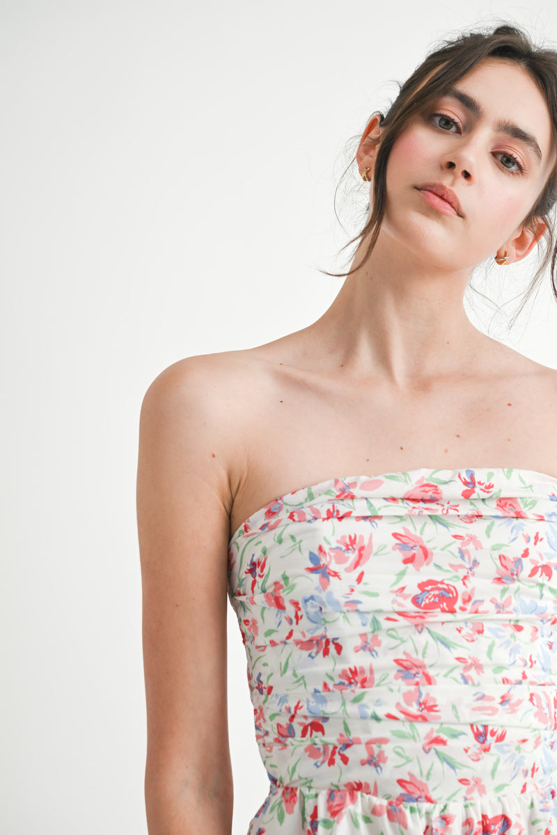 BRIGHTON TUBE OPEN BACK ROMPER