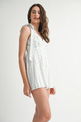 KELLY BUTTON FRONT CAMI ROMPER