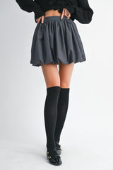 FINJA BUBBLE HEM MINI SKIRT