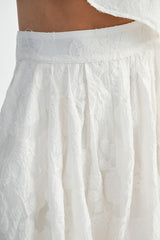 MIESHA CROP TOP AND MIDI SKIRT SET