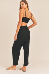 LEILANY CROP TOP AND PANTS SET