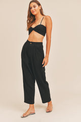 LEILANY CROP TOP AND PANTS SET