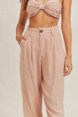 LEILANY CROP TOP AND PANTS SET