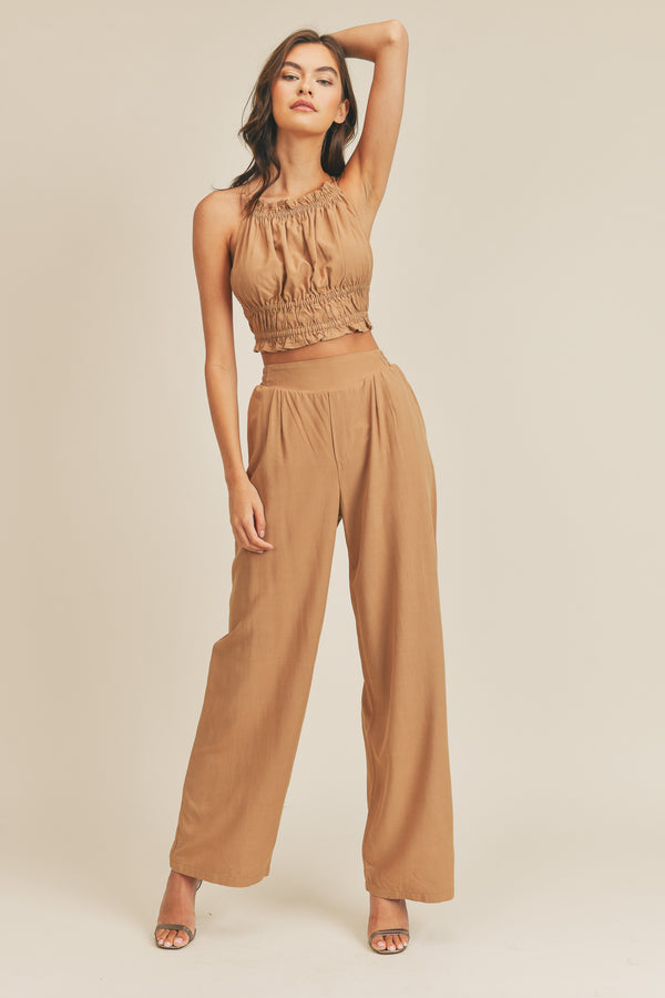 ELEANORA TOP AND PANTS SET