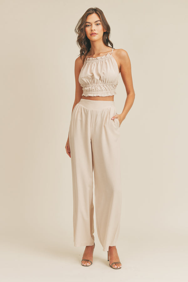 ELEANORA TOP AND PANTS SET