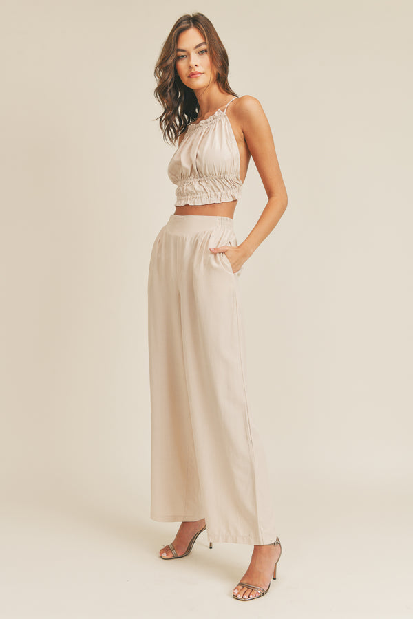 ELEANORA TOP AND PANTS SET