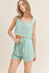 ALIYA CROP TOP AND PANTS SET