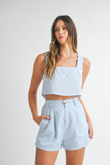 ALIYA CROP TOP AND PANTS SET