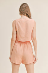 ALIYA CROP TOP AND PANTS SET