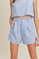 ALIYA CROP TOP AND PANTS SET