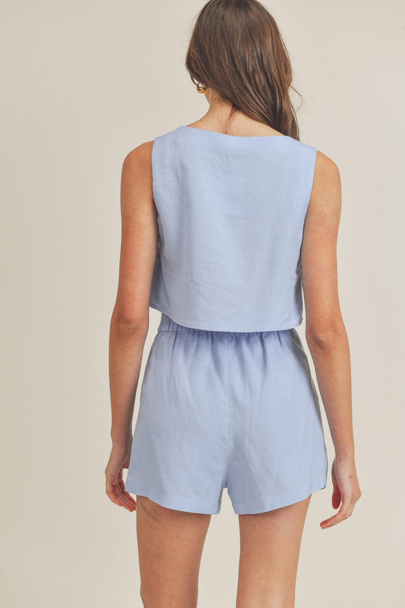 ALIYA CROP TOP AND PANTS SET
