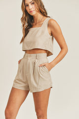 ALIYA CROP TOP AND PANTS SET