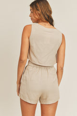 ALIYA CROP TOP AND PANTS SET