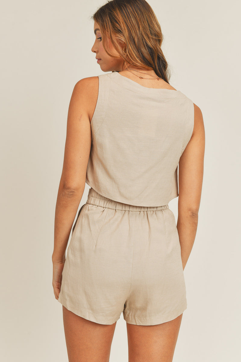 ALIYA CROP TOP AND PANTS SET