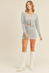 GABRIELA TWEED KNIT SET