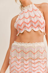 MARKEE CROCHET CHEVRON SET