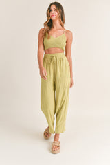 LAYNE SMOCKED STRAP SET