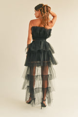KAILANI TULLE TUBE RUFFLE SET