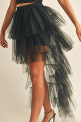 KAILANI TULLE TUBE RUFFLE SET
