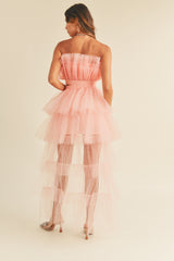 KAILANI TULLE TUBE RUFFLE SET