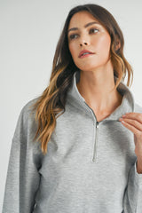 JESSICA MOCK HALF ZIP SET