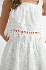 DULCY TOP MIDI SKIRT SET