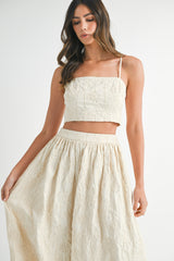 THEODORA TUBE TOP SKIRT SET