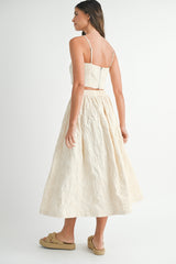THEODORA TUBE TOP SKIRT SET