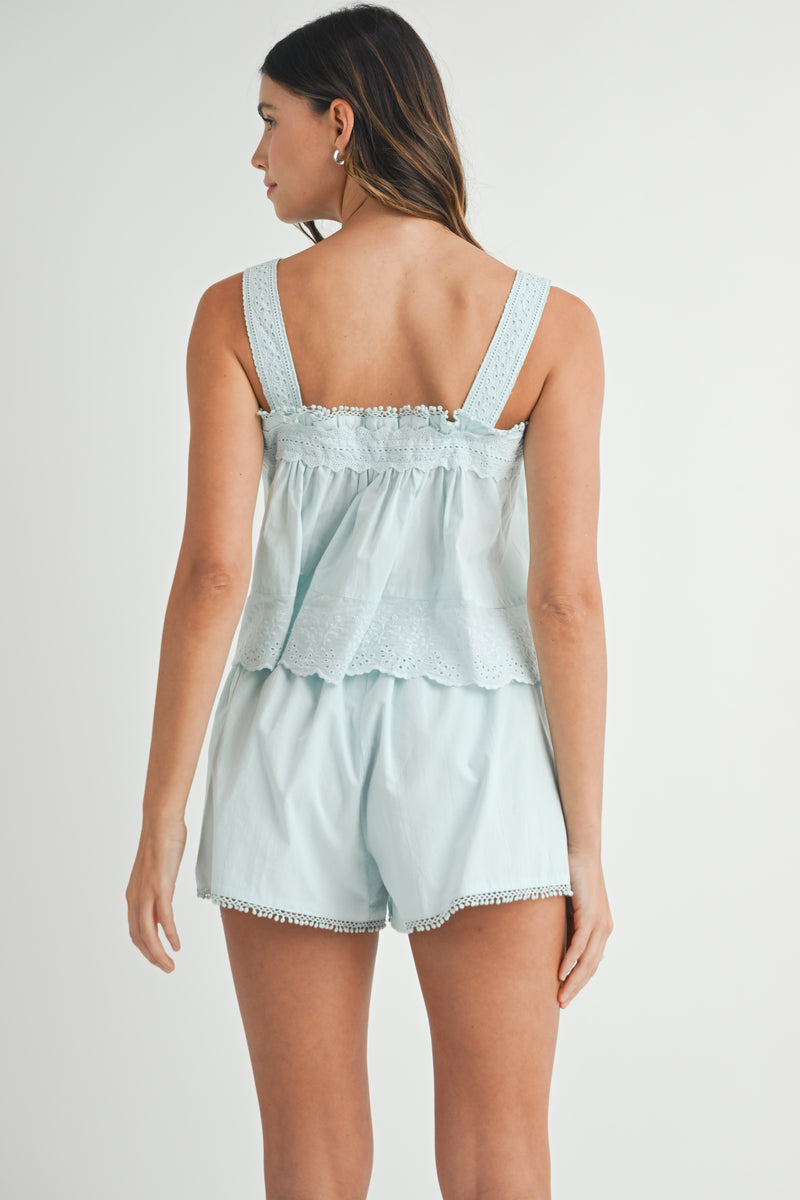 BRIELYN TOP AND SHORTS SET