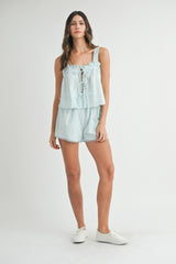 BRIELYN TOP AND SHORTS SET