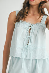 BRIELYN TOP AND SHORTS SET